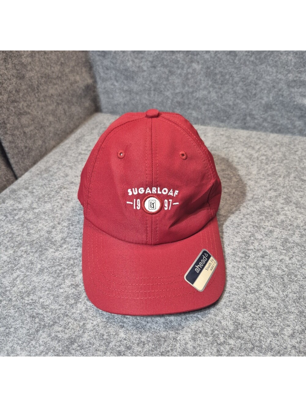 Sugar Loaf TPC Golf Hat 1997 Youth Ages 7-12 Red